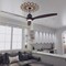 Ekena Millwork Daisy Wood Fretwork Pierced Ceiling Medallion, Red Oak, 30"OD x 10 1/2"ID x 3/8"T CMWP30X30X0375DARO - alternate 6